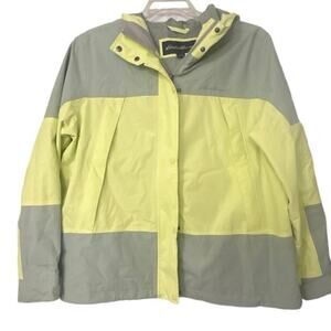 EDDIE BAUER Weather Edge Waterproof Windbreaker Rain Jacket Size  XL